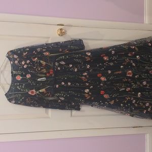 Amazon, Small, Navy Embroidered